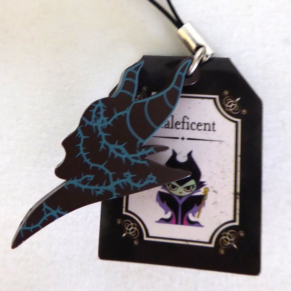 NEW JAPAN JAPANESE DISNEY VILLAINS MALEFICENT SLEEPING BEAUTY CELL PHONE CHARM